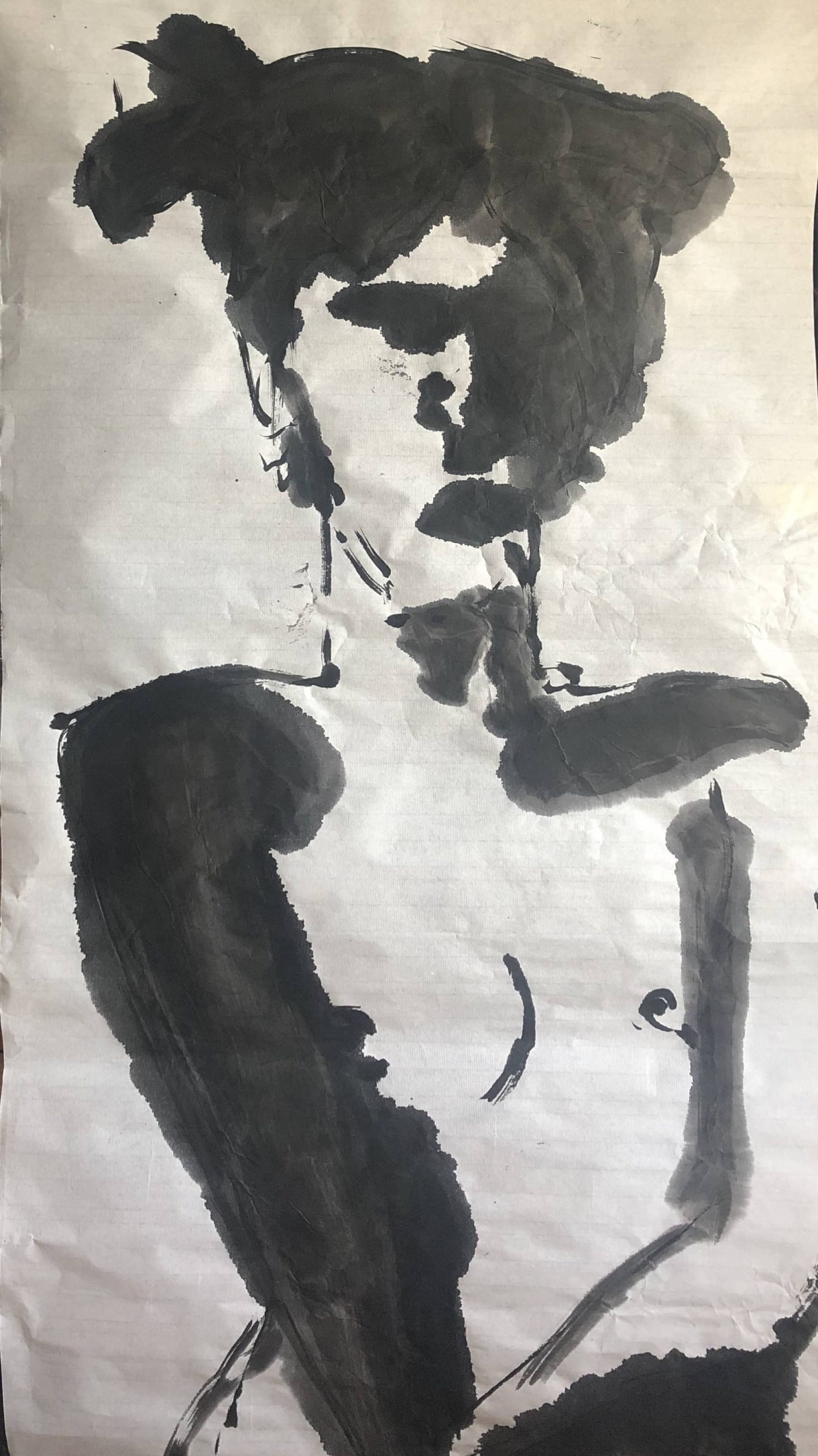 Hebe Tinta china sobre papel